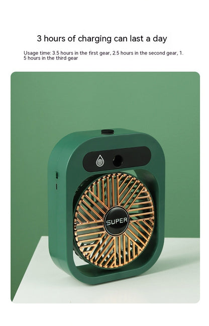 Misting Desk Fan