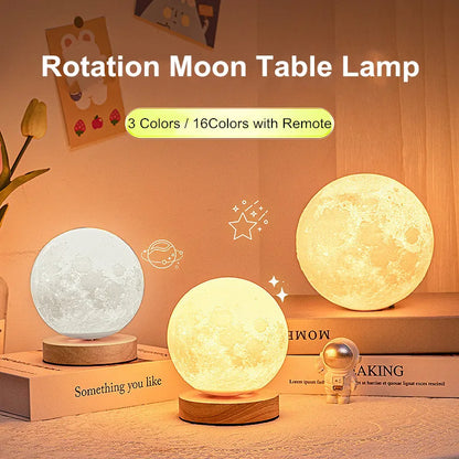 Levitating Moon Lamp