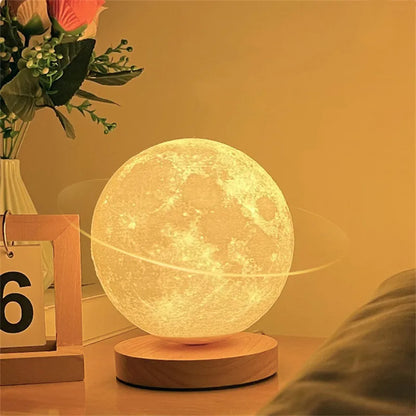 Levitating Moon Lamp