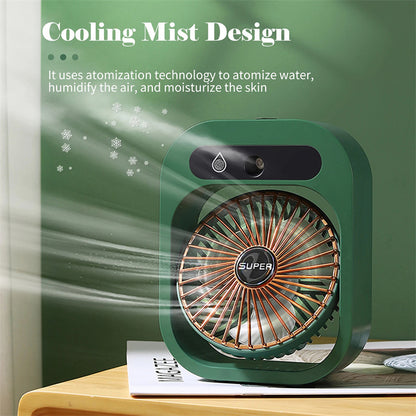 Misting Desk Fan