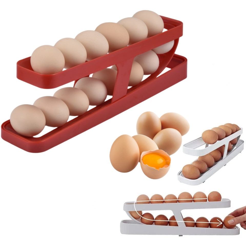 Automatic Scrolling Egg Rack